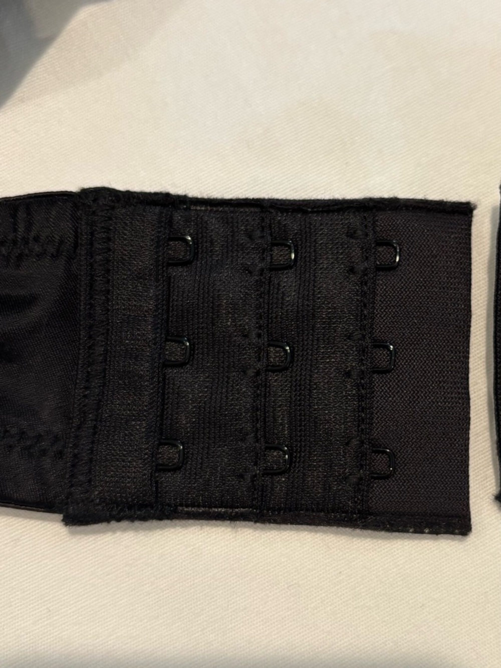 Playtex Secrets Black Lace Underwire Support Bra #4513 40C - Picture 7 of 8